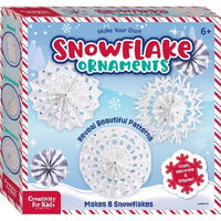 Creativity For Kids Make Your Own Snowflake Ornaments