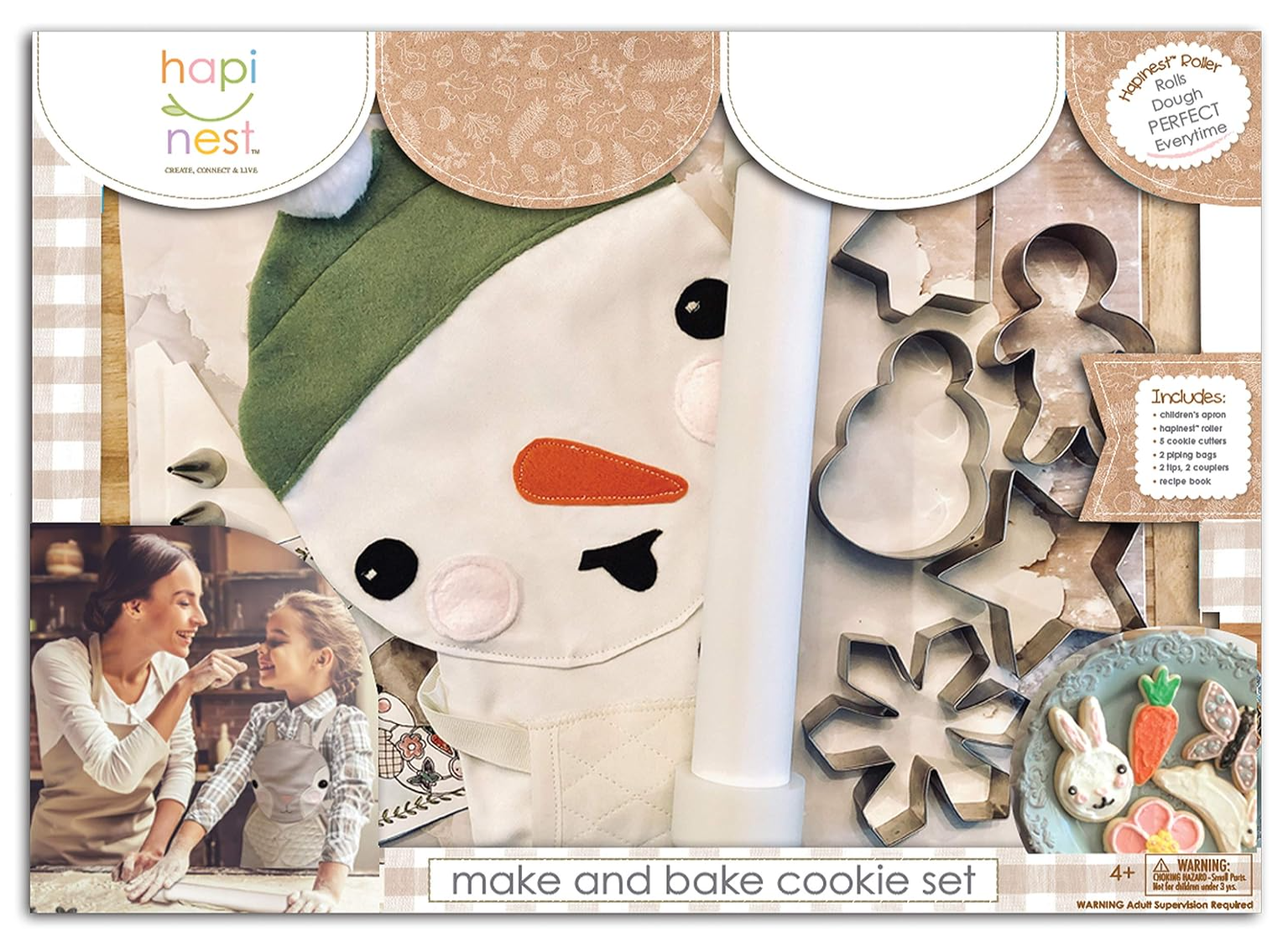 Make & Bake Snowman Cookie Set