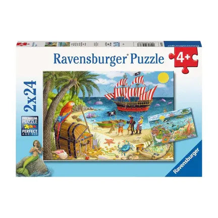 Ravensburger Pirates & Mermaids 2x24 pc