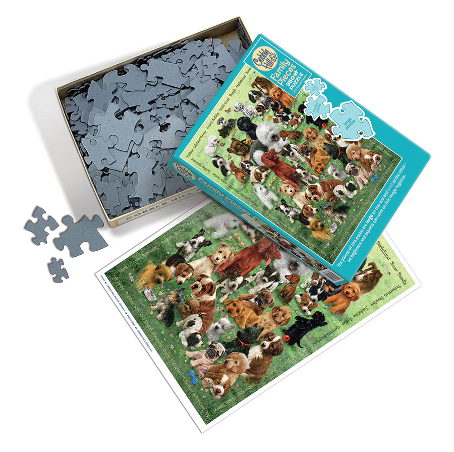 Cobblehill Puppy Love 350 Family Puzzles