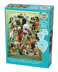 Cobblehill Puppy Love 350 Family Puzzles