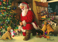 Cobble Hill Santa's Lucky Stocking (Family) | Family Pieces 350