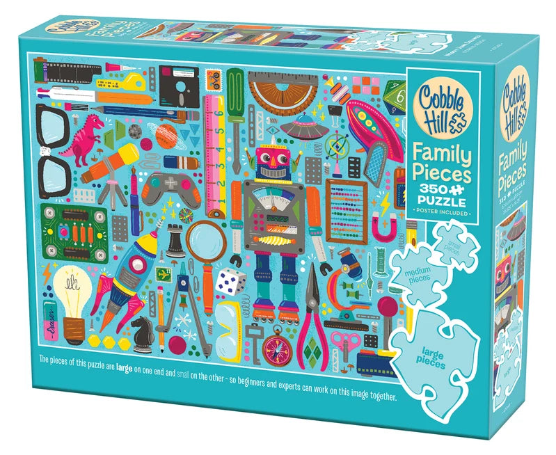 Cobble Hill Nerdy Junk Drawer 350pc