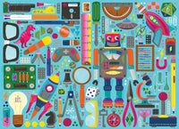 Cobble Hill Nerdy Junk Drawer 350pc