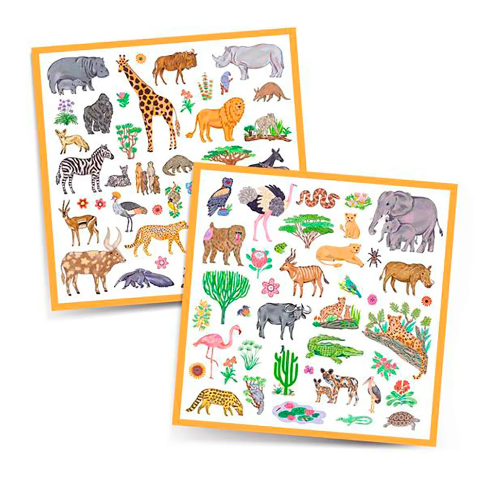 Djeco 160 Kenya Stickers