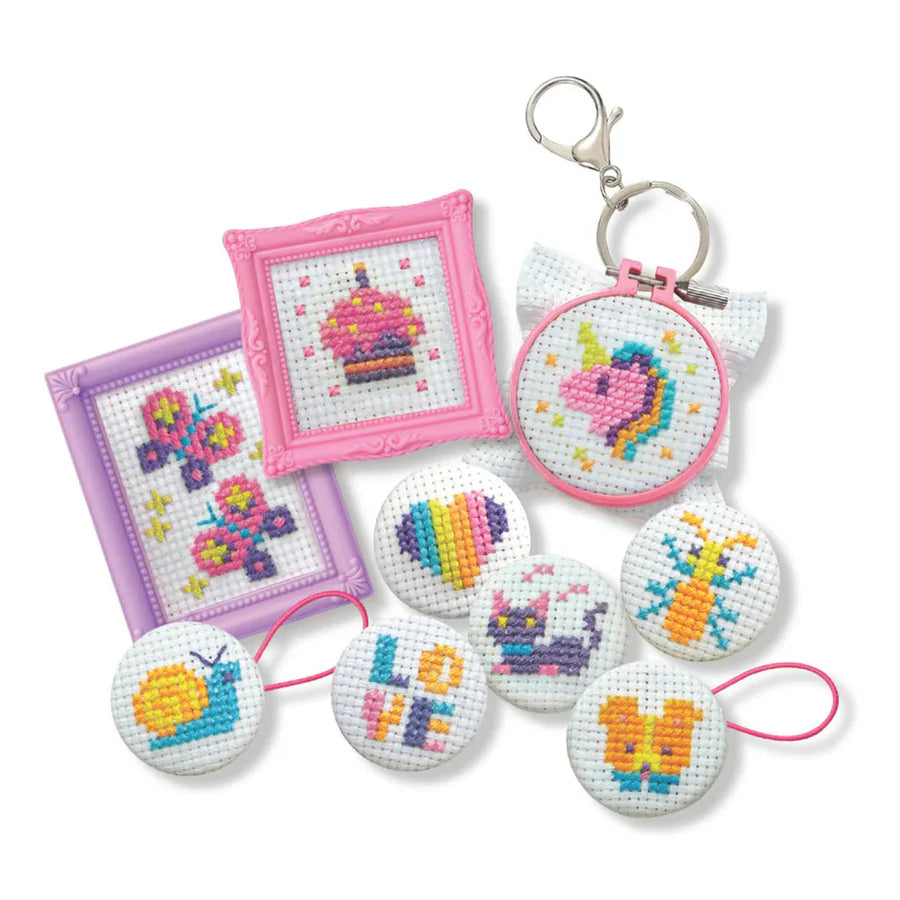 4M Mini Cross Stitch Buttons