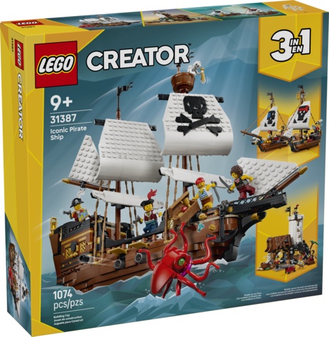 Lego Creator Iconic Pirate Ship 31387