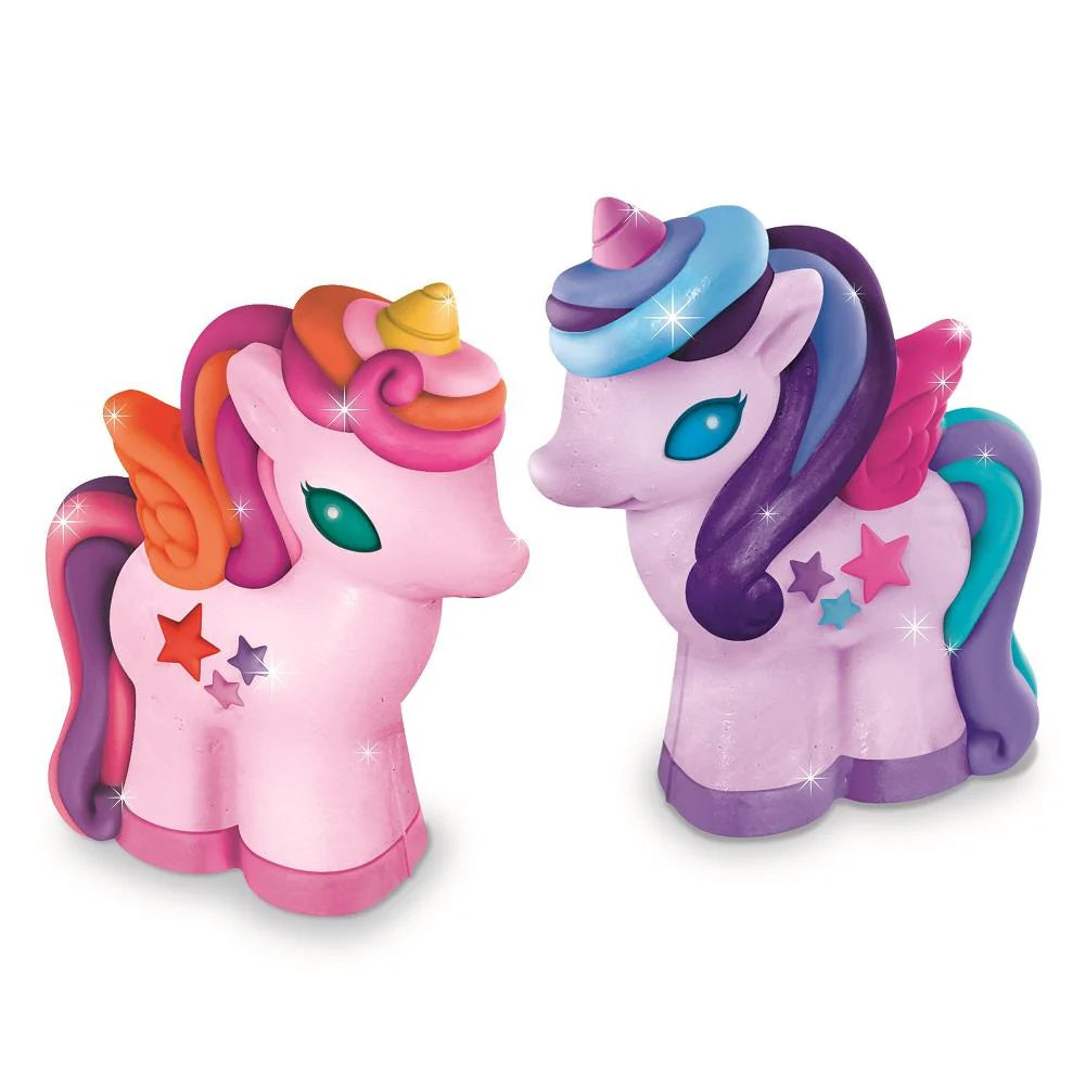 4M 3D Mould & Paint Glitter Unicorns