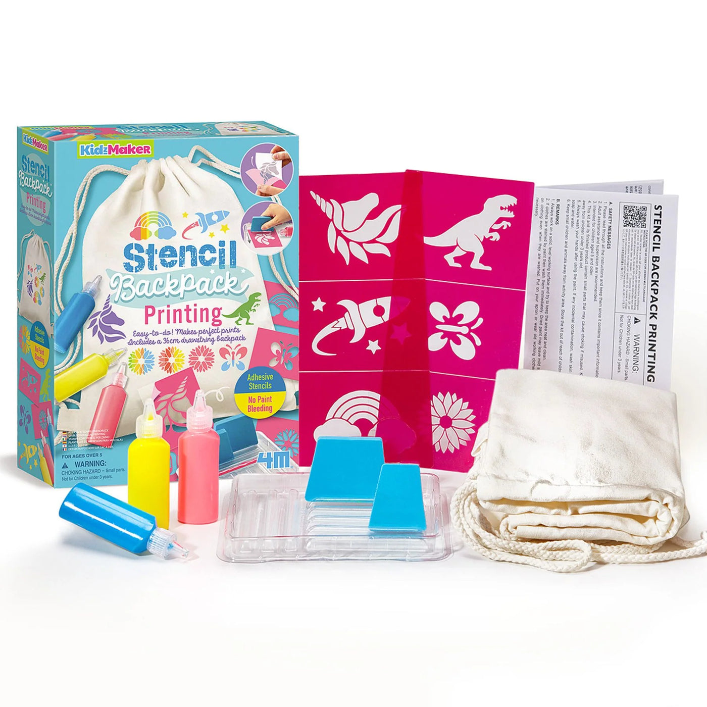 4M Stencil Backpack Painting