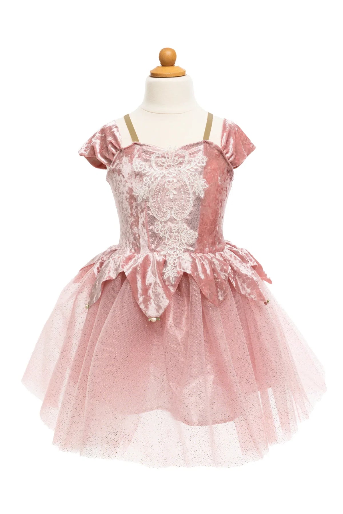 Prima Ballerina Dress, Dusty Rose 7-8 Years