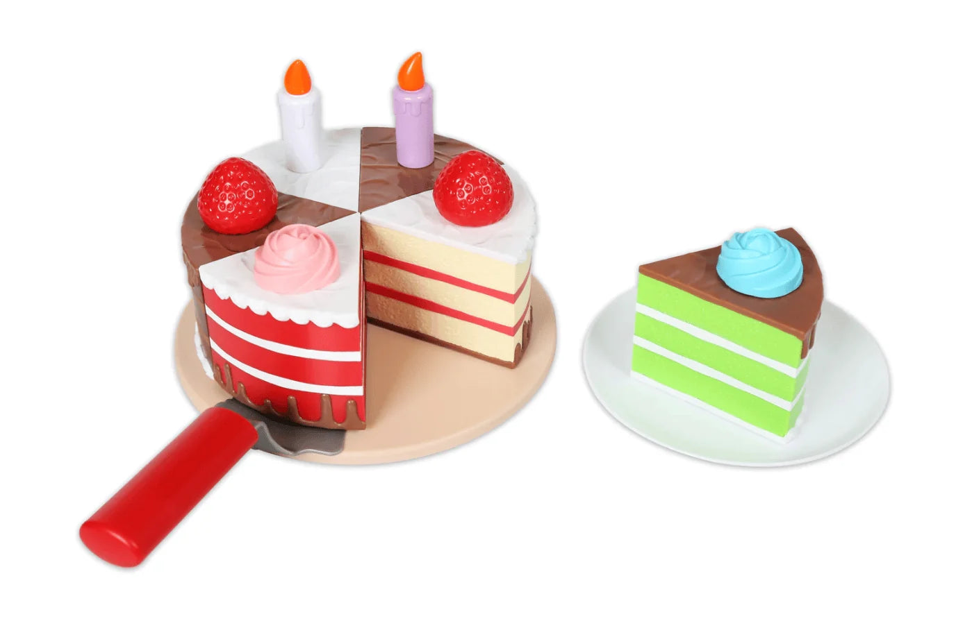 Popular Playthings Magnetic Bake & Play Cake Set