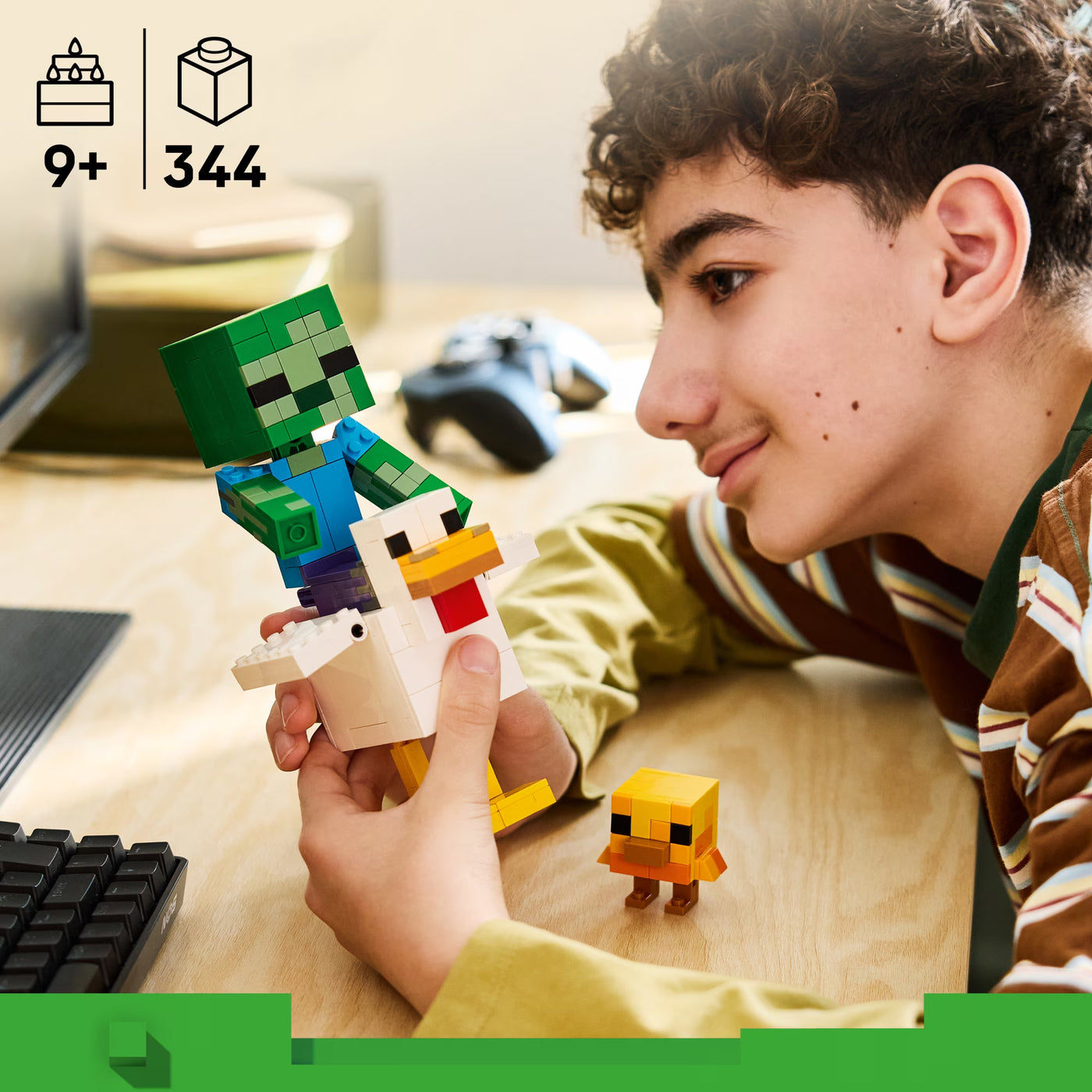 Chicken Jockey - Lego Minecraft 21582
