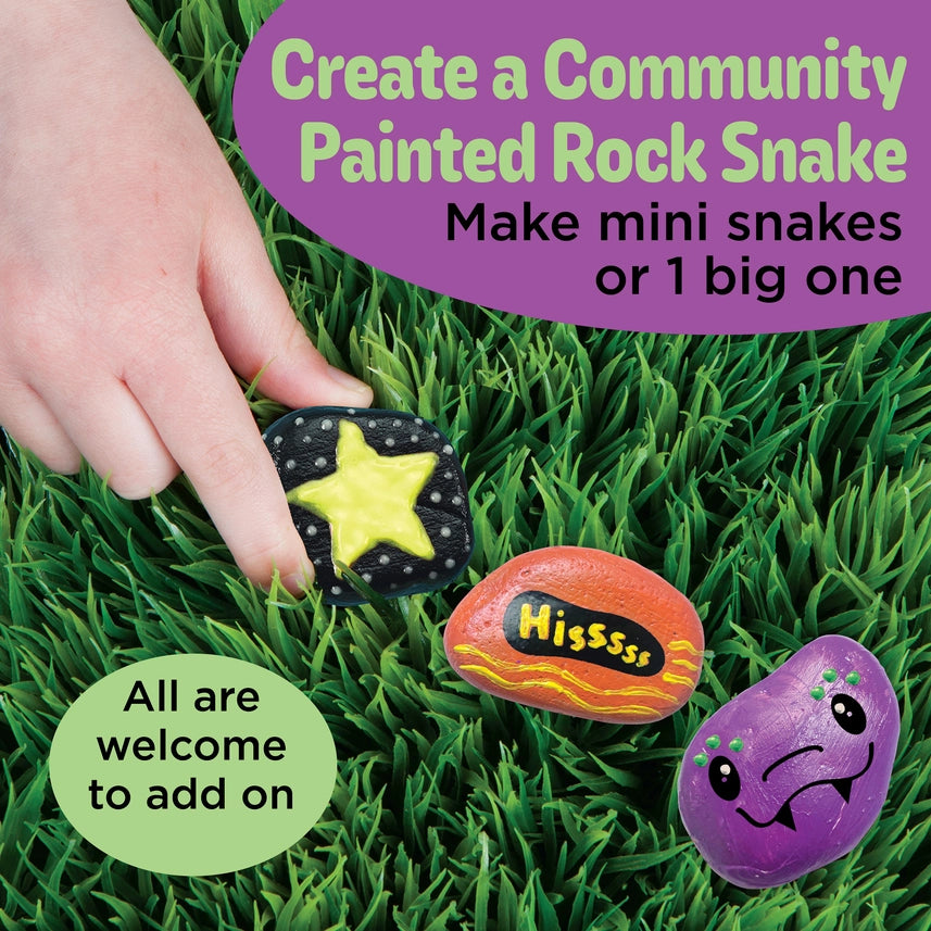 Creativity for Kids Rock Snake Paint Kit