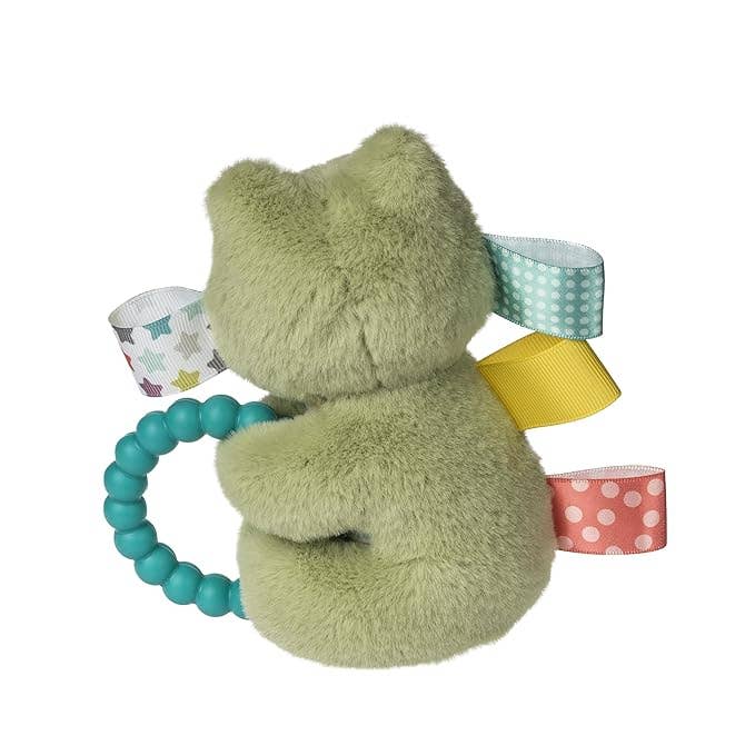 Mary Meyer Peepers Frog 5" Teether Rattle