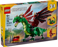 Lego Minecraft Medieval Dragon 31161