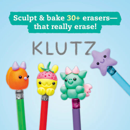 Klutz Make Your Own Mini Erasers Kawaii Style