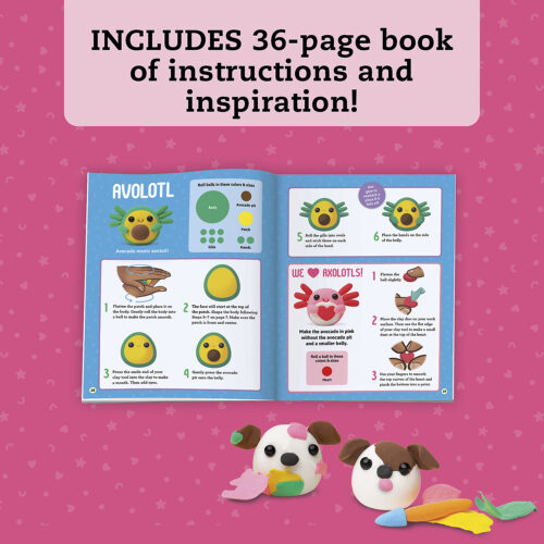 KLUTZ Air Dry Clay Animal Party