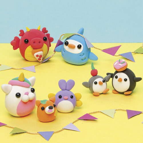 KLUTZ Air Dry Clay Animal Party
