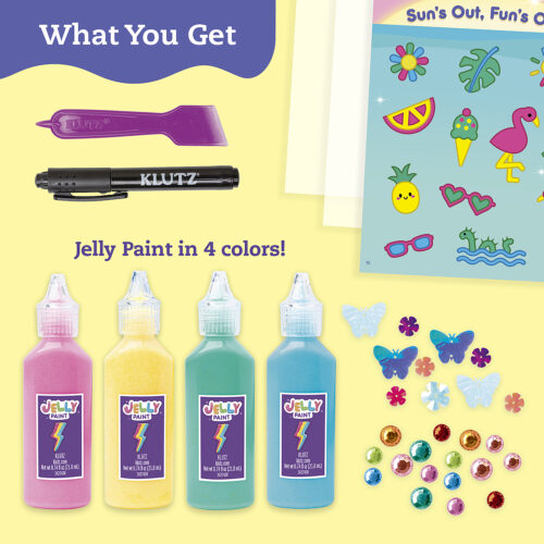 Klutz Paint & Peel Jelly Stickers