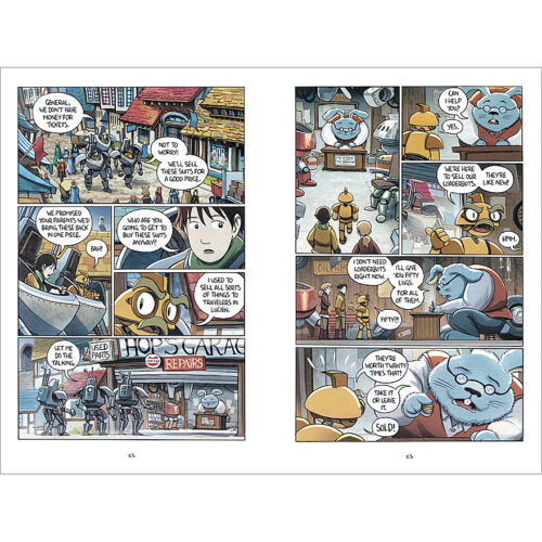 Kazu Kibuishi Firelight - Amulet-Book #7