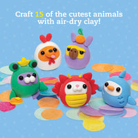 KLUTZ Air Dry Clay Animal Party