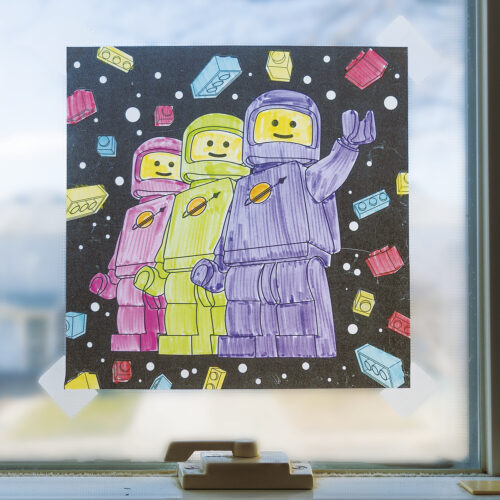 KLUTZ LEGO Stained Glass Art