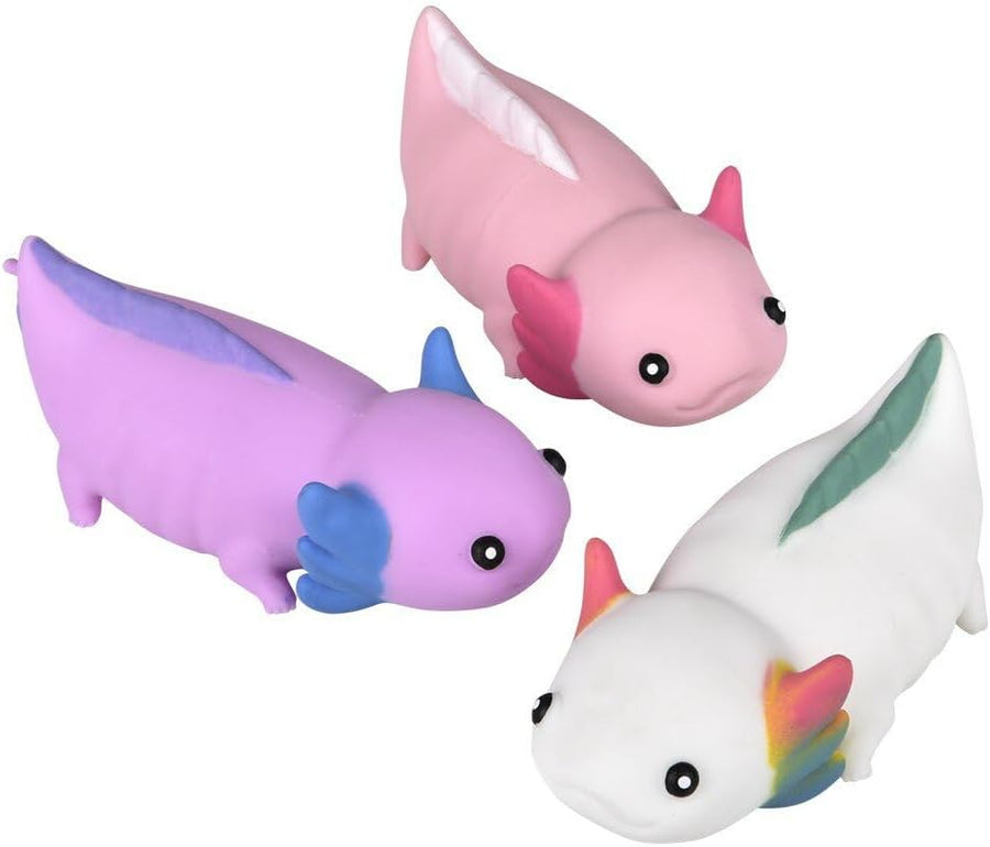 Stretchy Sand Axolotl 5"