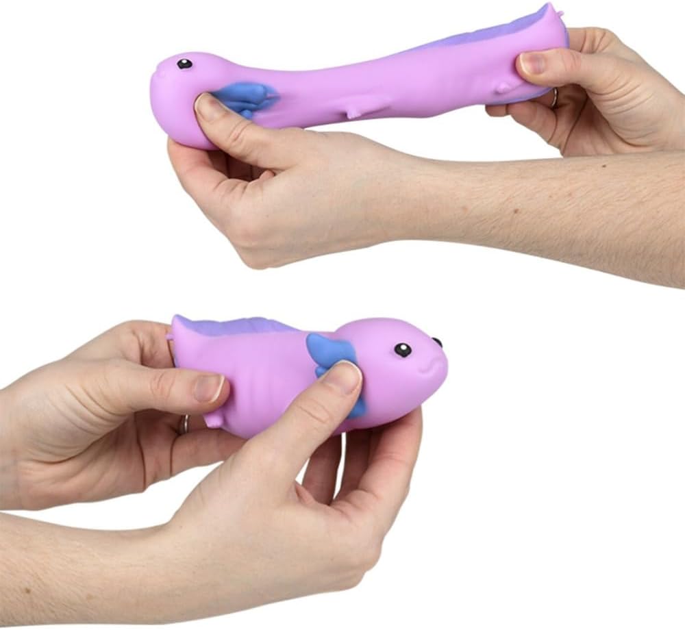 Stretchy Sand Axolotl 5"