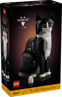 Lego Icons Tuxedo Cat 21349