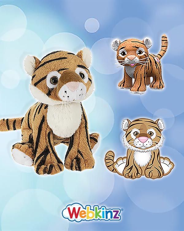 Webkinz🍁 Bengal Tiger Plush