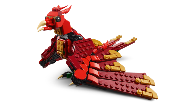 Lego Minecraft Medieval Dragon 31161