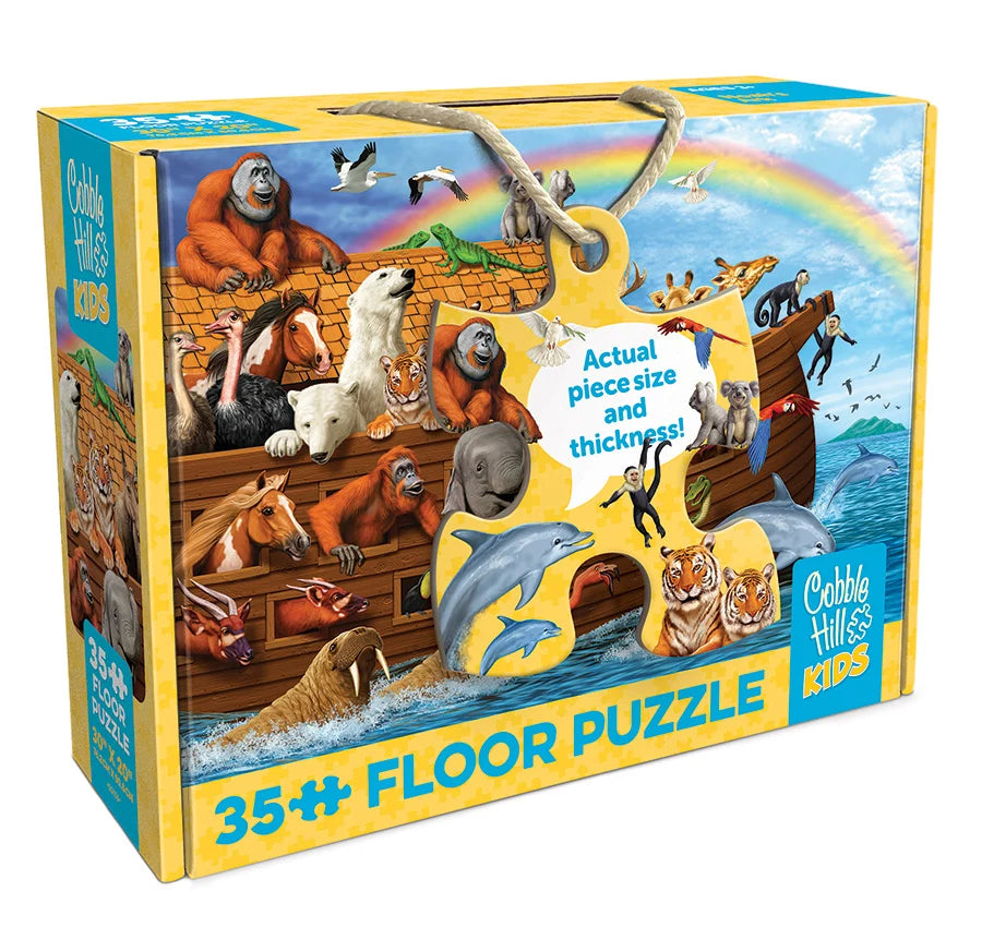 Noah's Ark (35pc Floor Rope Handle)