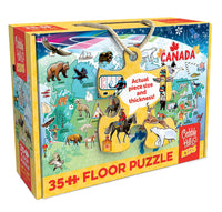 Map of Canada (35pc Floor Rope Handle)