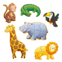 Djeco Marmoset & Friends Giant Puzzle