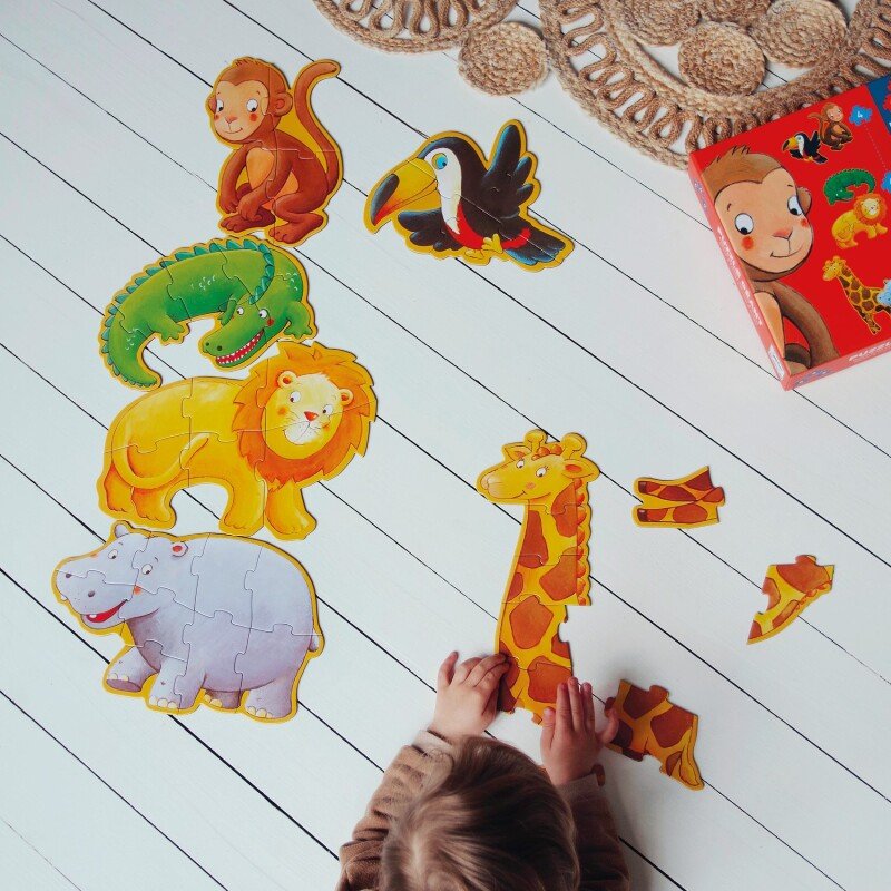 Djeco Marmoset & Friends Giant Puzzle