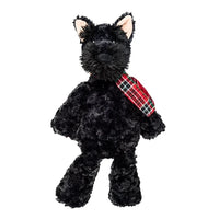 Mary Meyer Holiday Marshmallow Zoo Sootie Scottie Dog