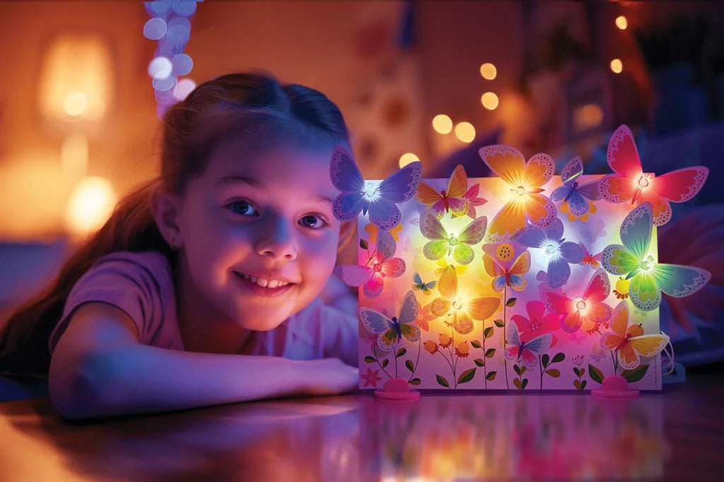 4M Glow 3D Butterfly Canvas