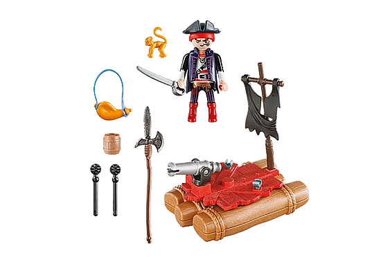 Playmobil Pirate Raft Carry Case