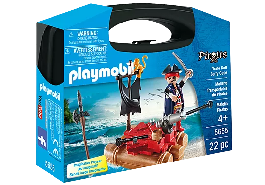 Playmobil Pirate Raft Carry Case