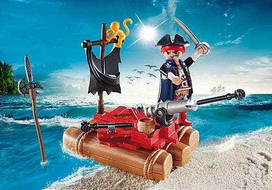 Playmobil Pirate Raft Carry Case