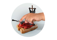 Playmobil Pirate Raft Carry Case