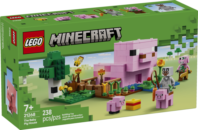 Lego Minecraft The Baby Pig House 21268