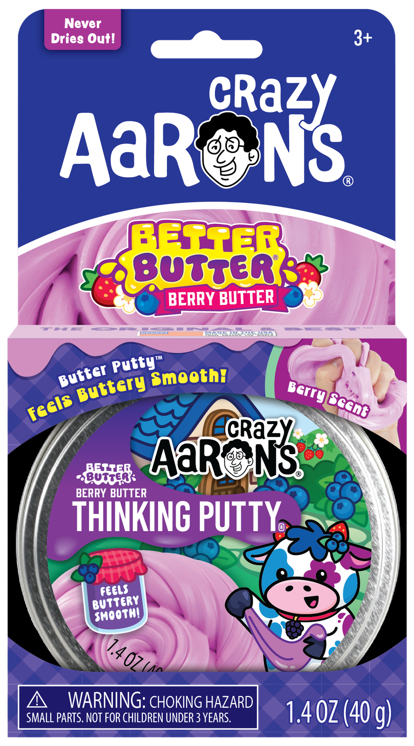 Crazy Aaron's Better Butter Berry Butter Thinking Putty