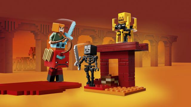 Lego Minecraft The Nether Lava Battle 21266