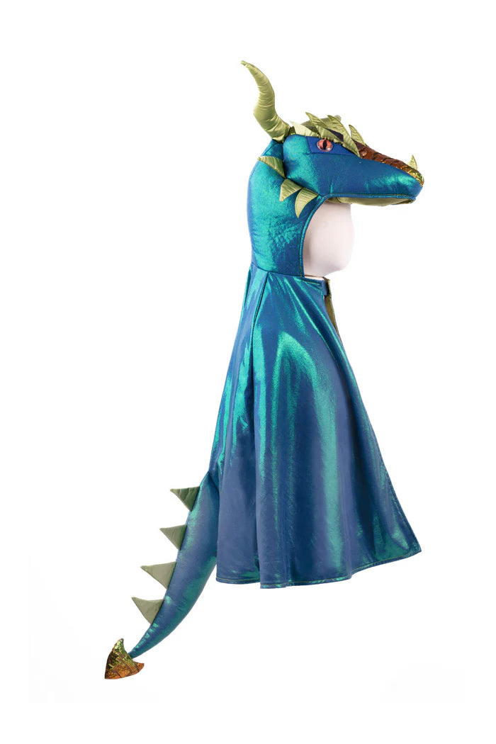 Great Pretenders Emerald The Metallic Cape, 5-6 Years