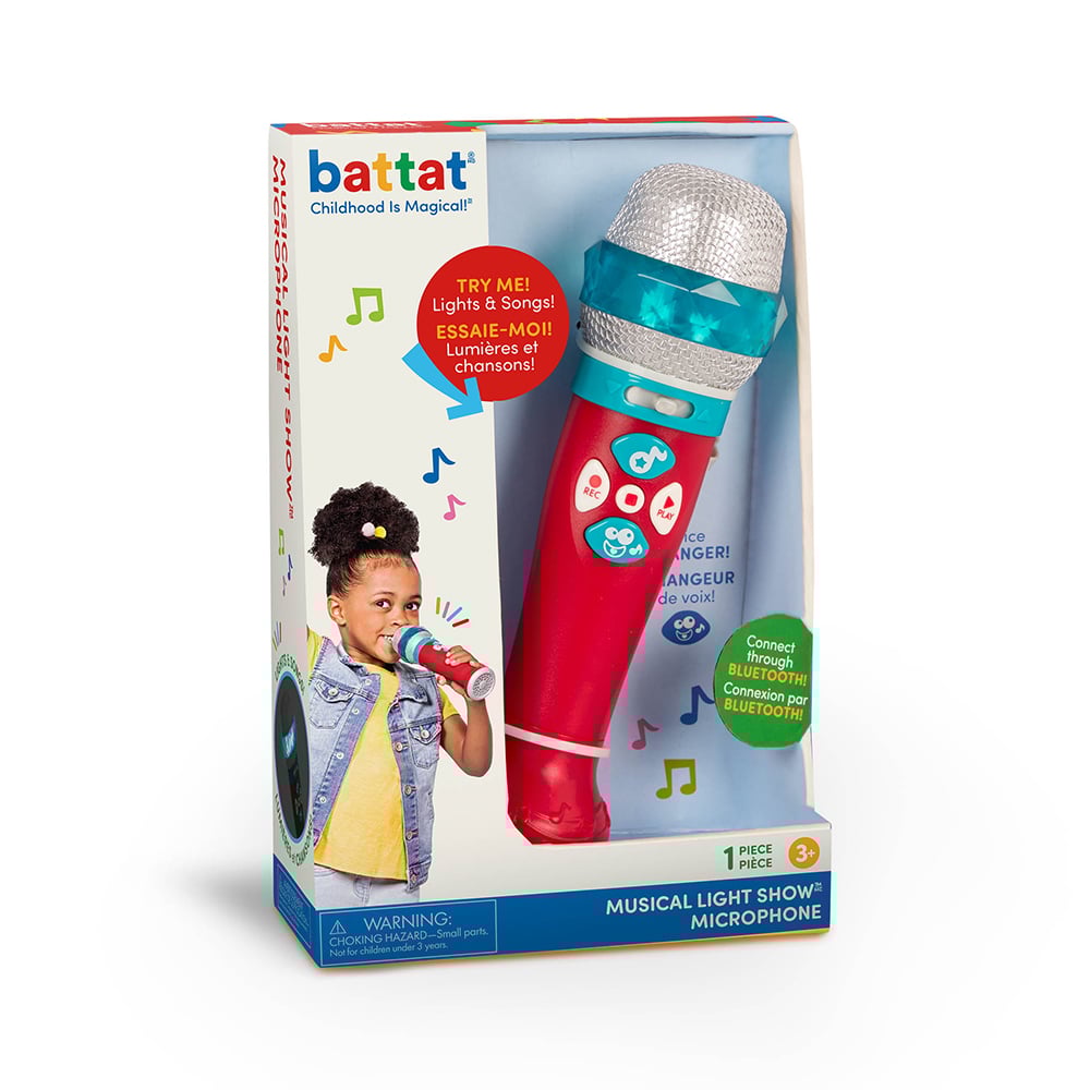 Battat Musical Light Show Microphone