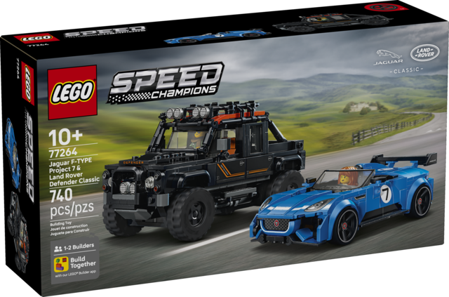 Lego Speed Champions Jaguar Project & Land Rover Defender 77264