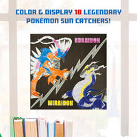 Klutz Pokemon Legendary Stained Glass