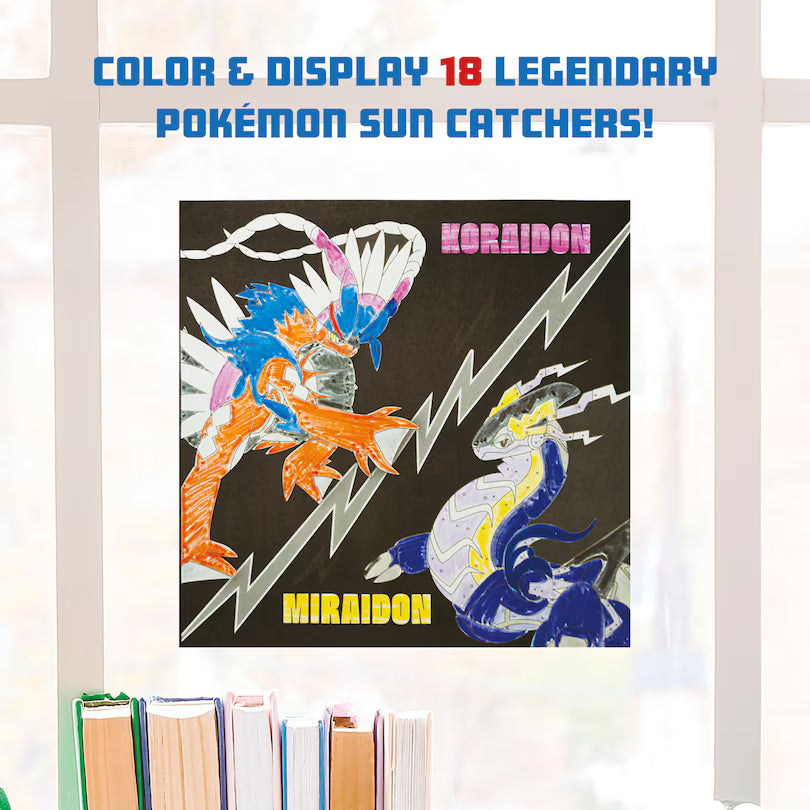 Klutz Pokemon Legendary Stained Glass