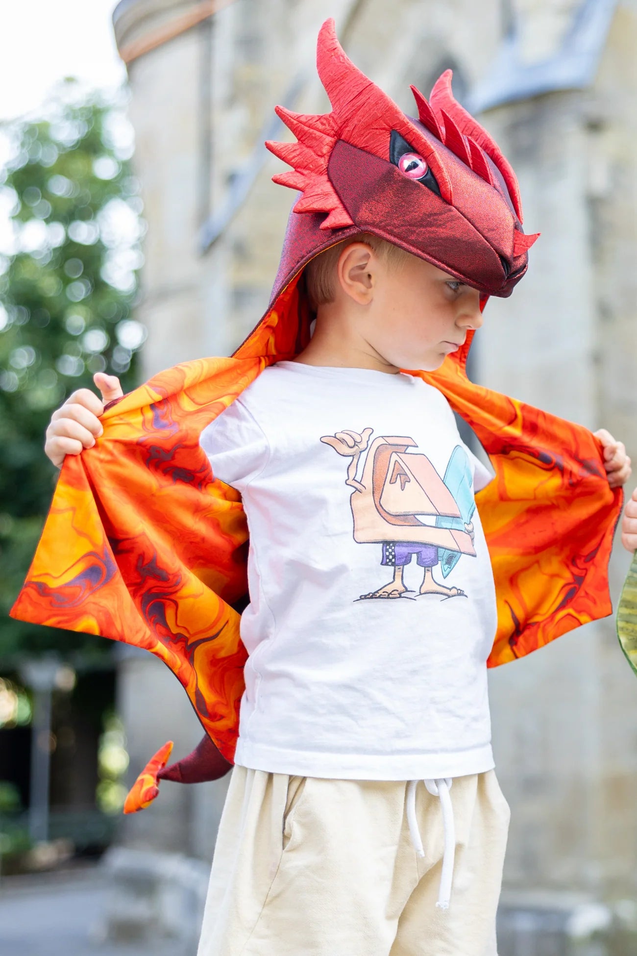 Great Pretenders The All Day Everyday Dragon Vest 5-6 Years